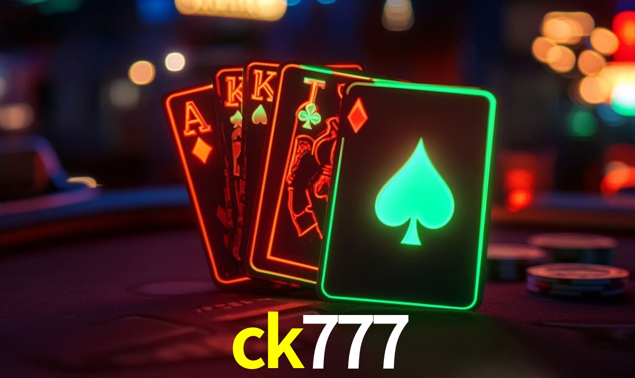 Jackpots e promoções na ck777